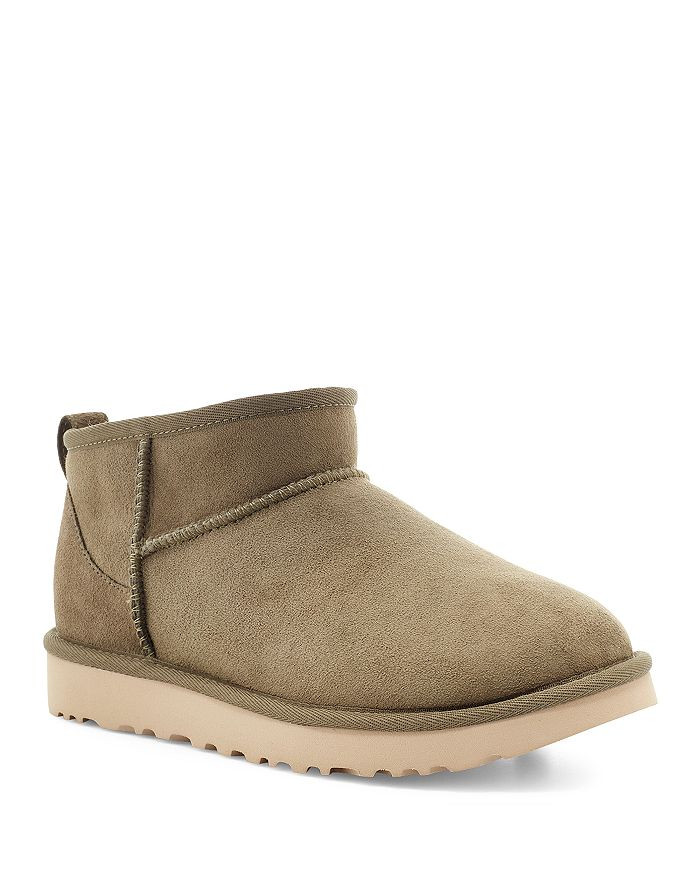 Women's Classic Ultra Mini Shearling Booties | Bloomingdale's (US)