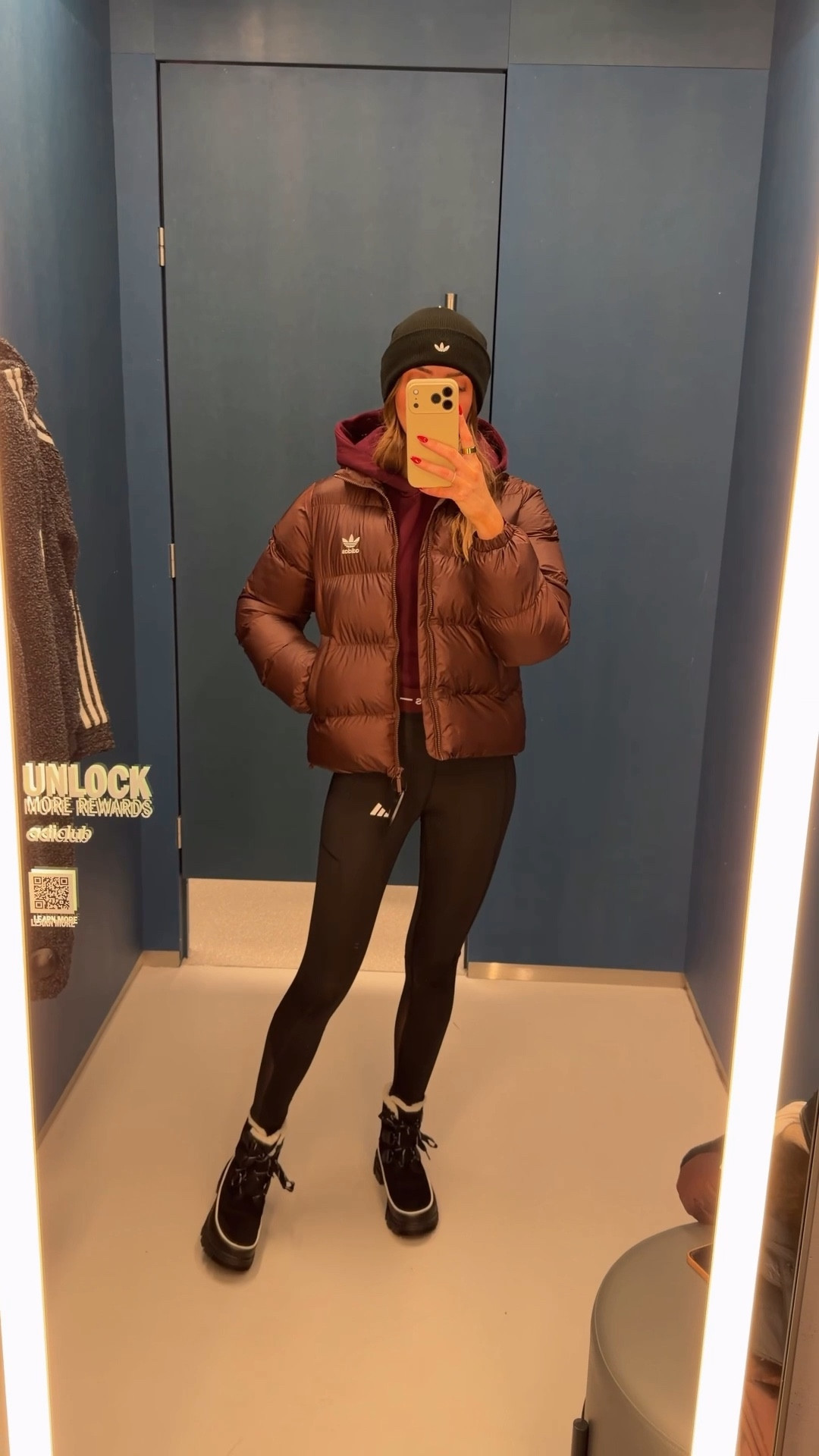 Outdoor walk/wrapped up/dog walk inspiration 
Small in the coat
XS in the hoodie
Xs in the leggings 
Ribbed black beanie


AD. @adidas #CREATEDWITHADIDAS

#LTKwinter #LTKuk #LTKfestive