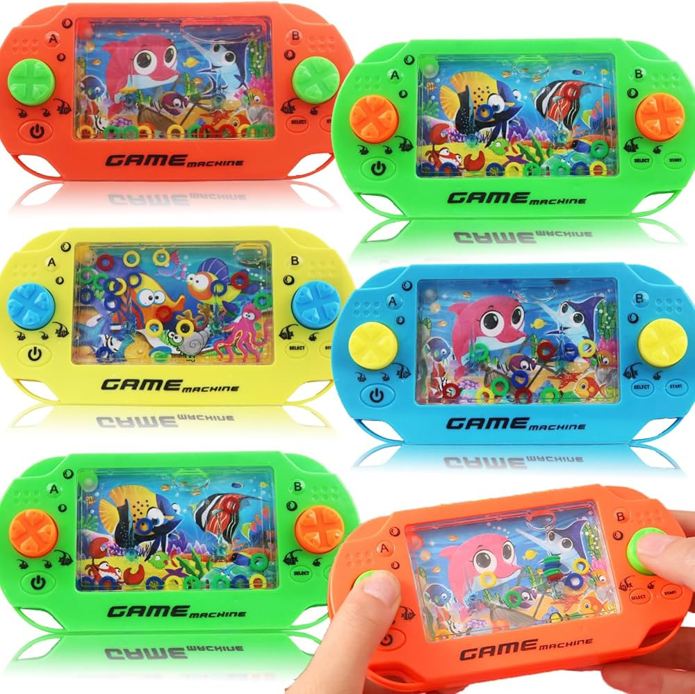 5 Pack Handheld Water Ring Games Party Favors for Kids Goodie Bags Stuffers, Birthday Return Gift... | Amazon (US)