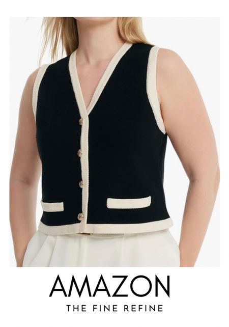 Amazon find:  Elegant Waistcoat for summer ☀️ looks way more expensive than it is 👌🏻

#LTKmidsize #LTKfindsunder50 #LTKstyletip