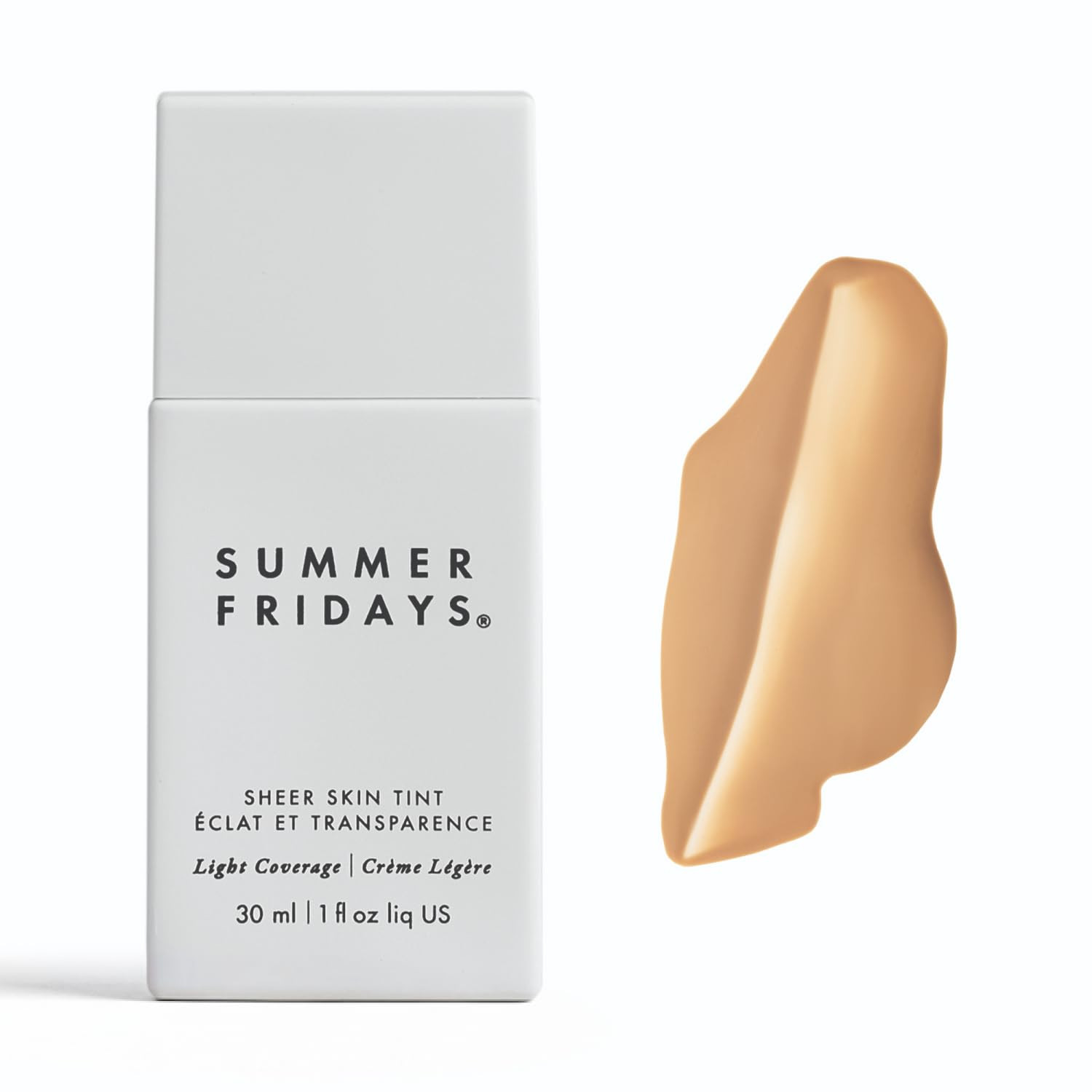 Summer Fridays Sheer Skin Tint, Lightweight Face Makeup, Shade 4 (1 Oz) | Amazon (US)