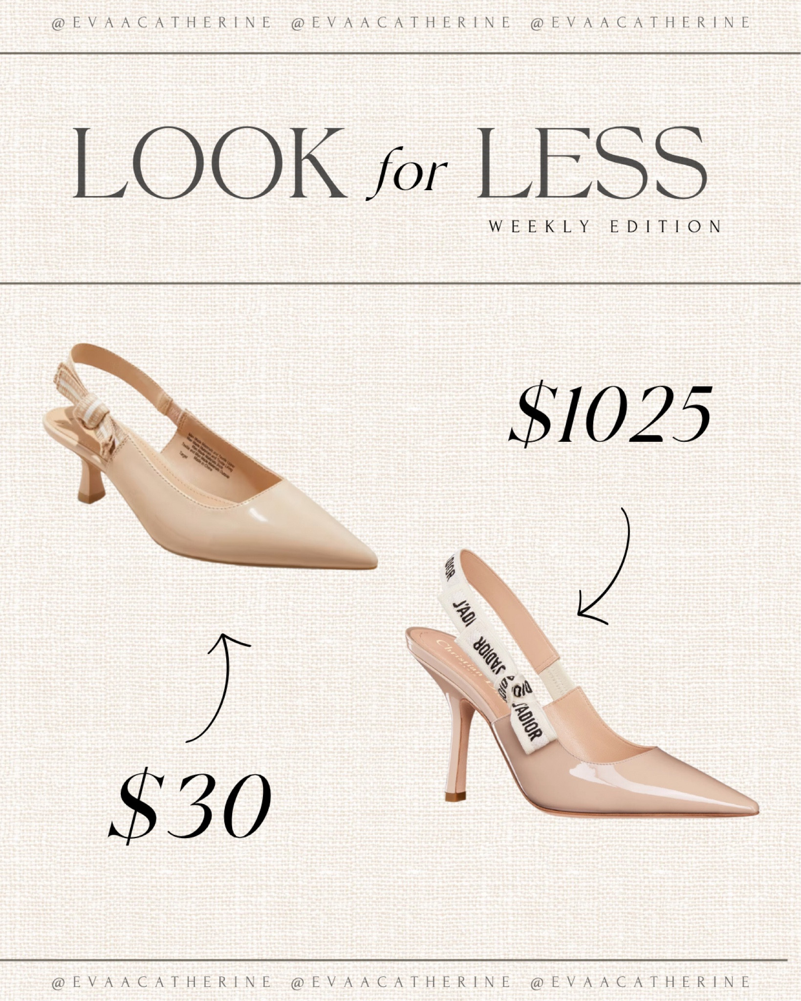 #TargetCircleWeek | target does it again with these Dior sling back look alikes! I love the kitten heel 🤎

#LTKxTarget #LTKShoeCrush #LTKFindsUnder50