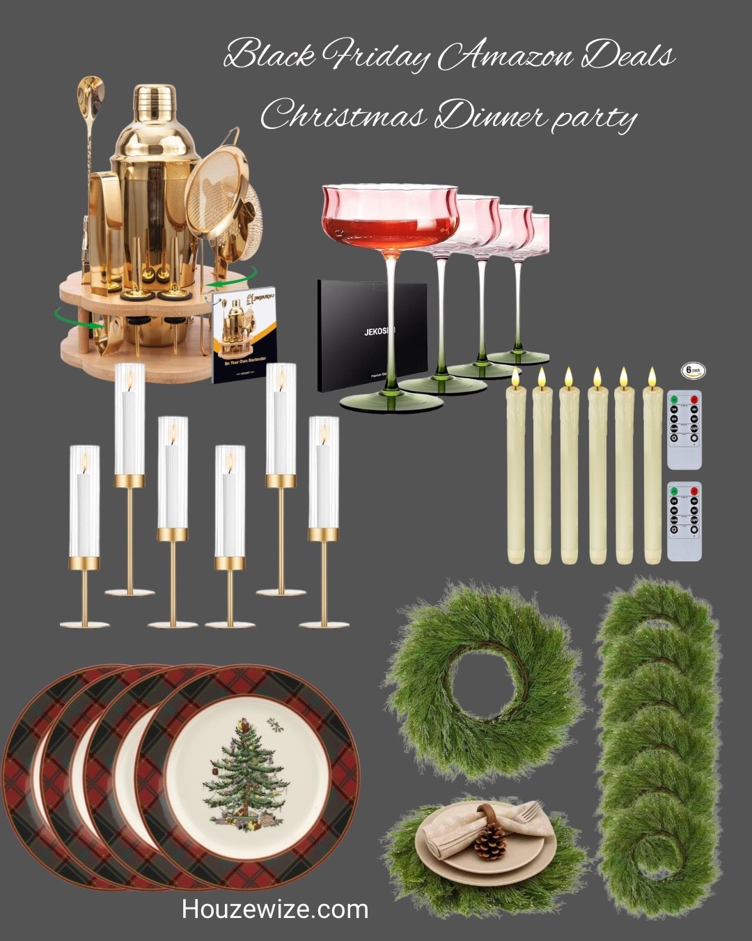 Create a beautiful tablescape with these finds.  

#LTKHome #LTKSeasonal #LTKHoliday