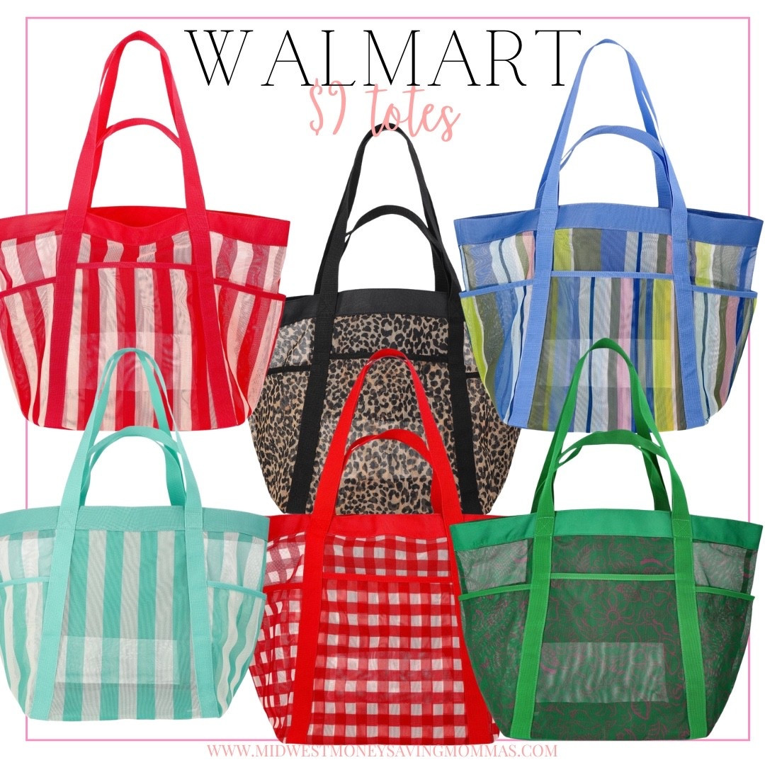 Under $9 packable totes! 
Beach totes
Tote bag for the pool 


#LTKmomlife #LTKTravel
