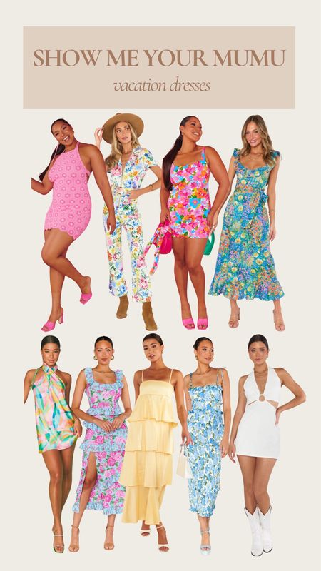 Rounding some cute vacation dresses from Show Me Your Mumu! Love how colorful these are! 

Vacation dresses, show me your mumu, travel outfits, spring dresses, 

#LTKtravel #LTKSeasonal #LTKstyletip