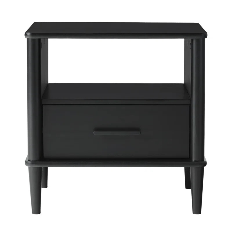 Boshell 1-Drawer Solid Wood Nightstand | Wayfair North America
