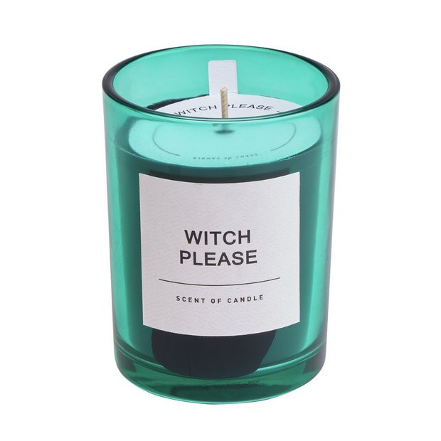 Buy Argos Home Witch Please Medium Candle - Whiskey & Tobacco | Candles | Argos | argos.co.uk