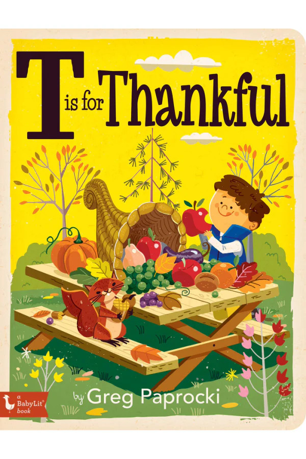 T is for Thankful | The Frilly Frog
