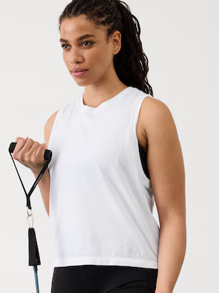 In Motion Seamless Relaxed Tank | Athleta