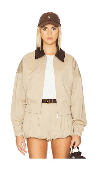 SER.O.YA Marielle Jacket in Beige. - size XXS | Revolve Clothing (Global)