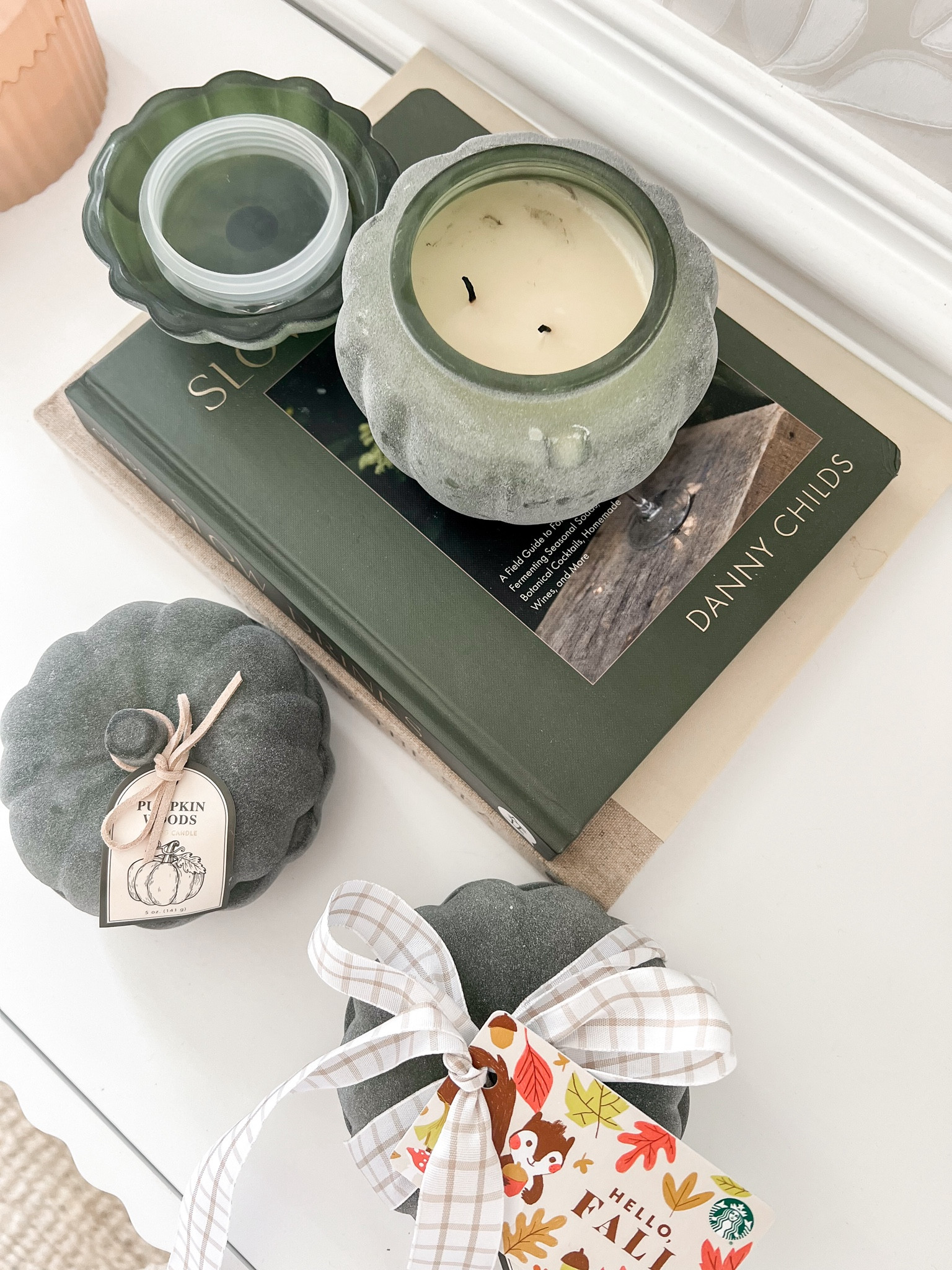 The best smelling $5 fall candle.

#LTKHome #LTKSeasonal #LTKFallSale