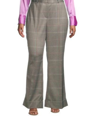 Bianca Herringbone Plaid Pant | Bloomingdale's (US)