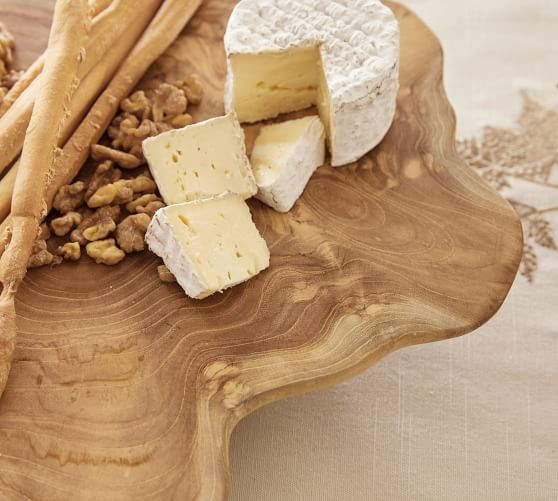 Organic Teak Wood Pedestal | Pottery Barn (US)