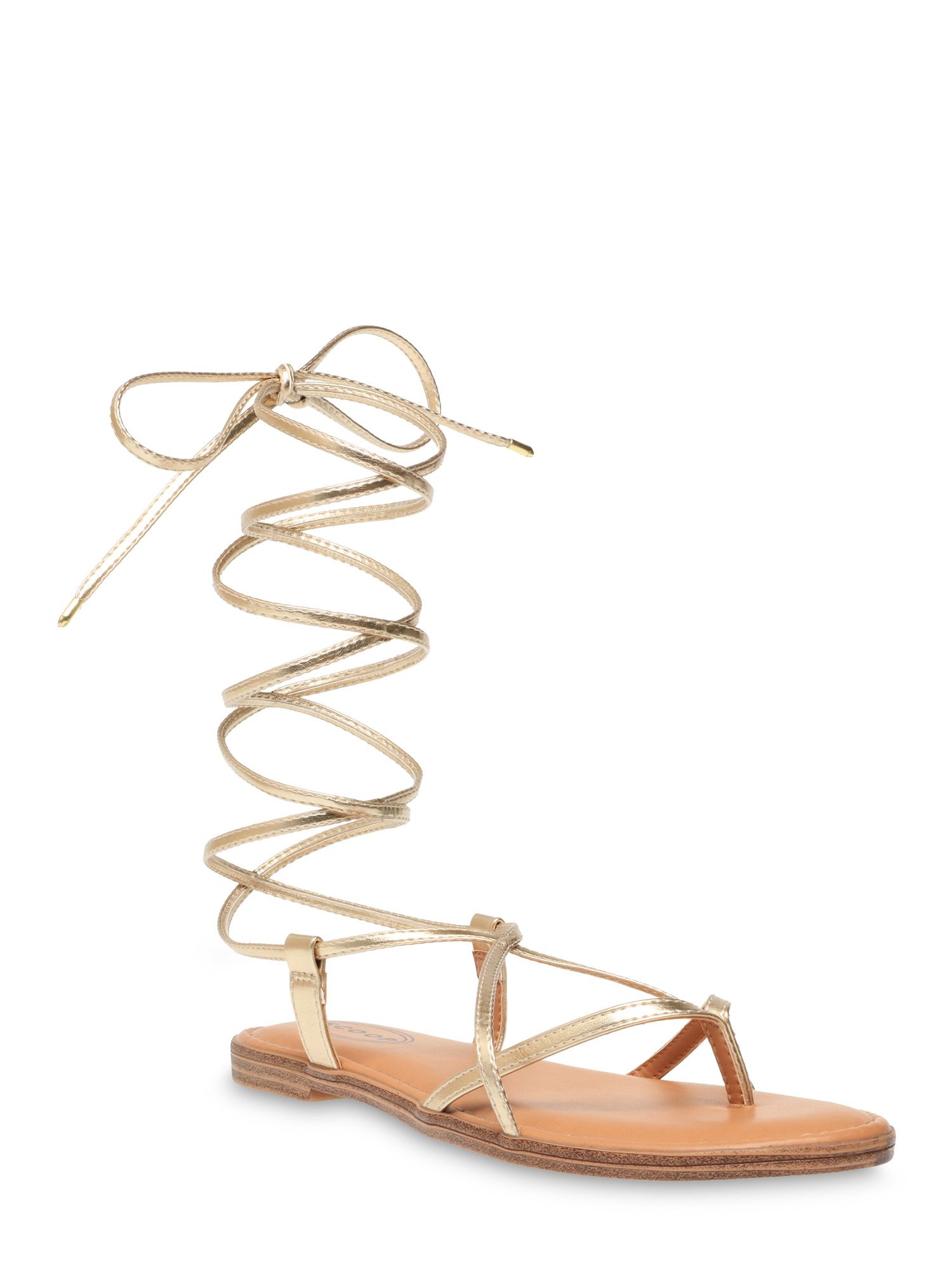 Scoop Zoey Lace Up Thong Sandals Women’s | Walmart (US)