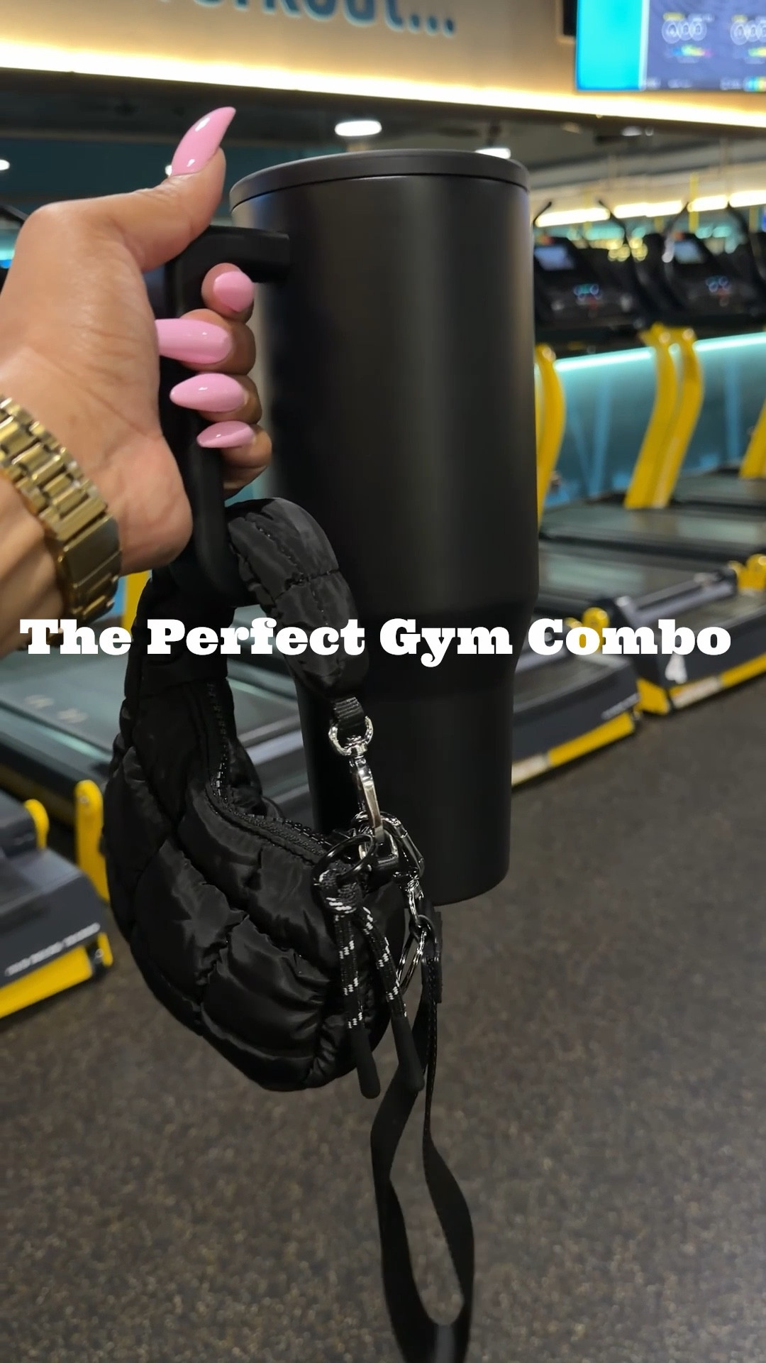 Gym day essentials 🖤 This is my go-to workout combo: my oversized HydroJug water bottle to stay hydrated all workout long + this mini quilted tote bag that’s the PERFECT size for gym must-haves — keys, wallet, lip balm, hand sanitizer, AirPods & more. Lightweight, functional, and so cute for Pilates, strength training, treadmill walks, or hot girl walks.

If you’re looking for a stylish gym bag alternative and a large water bottle that keeps up with your fitness routine, this combo is it #GymEssentials #HydroJug #WorkoutMustHaves #GymBag #FitnessLifestyle #PilatesStyle #HealthyHabits #LTKFitness #AmazonFinds #AthleisureStyle

#LTKfitnessgoals #LTKdayinmylife #LTKActive