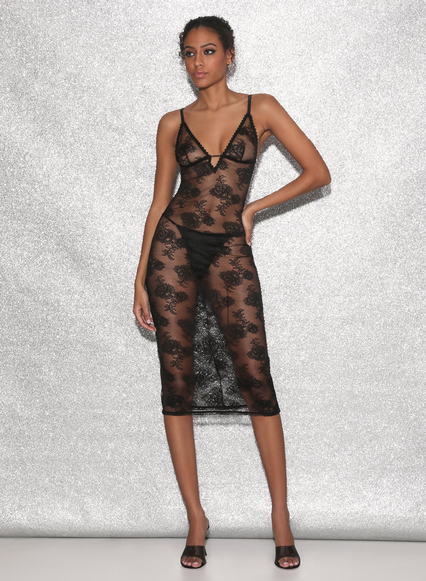 Long Bouquet Lace Slip | Fleur du Mal | Fleur du Mal