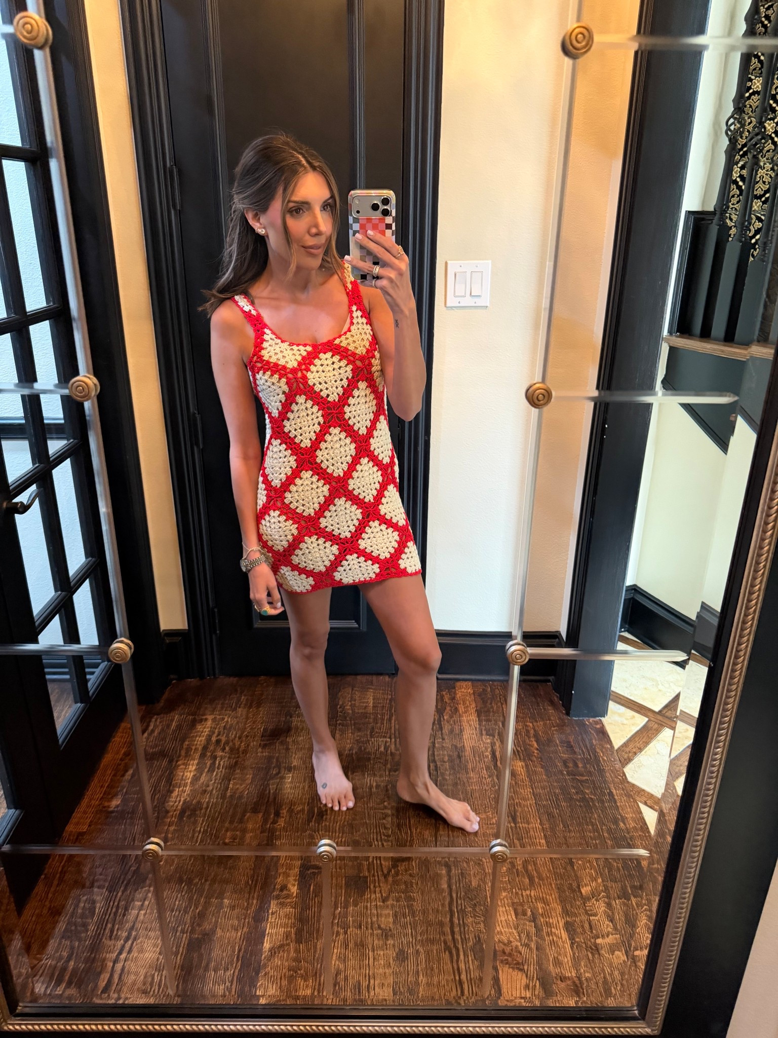 ready for Memorial Day weekend in this adorable crochet cover-up! Could even work as a dress with a slip underneath! I’m wearing a size small! 

code MORGANH40 to save sitewide!

@VICI #vicipartner

#LTKSwim #LTKootd