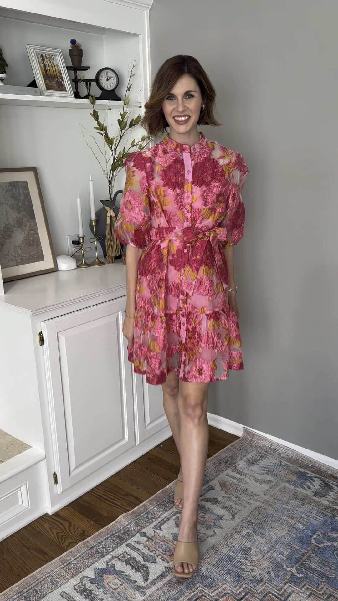 How pretty is this floral puff sleeved dress from @Chicwish - perfect for spring weddings, brunches, graduation parties, baby showers really and spring event! 

#chicwish #chicwishstyle 

Brunch outfit | spring wedding guest dress | derby party outfit | derby dress | floral dress | classy outfit if the day | chic | pink floral | millenial mom fashion 

#LTKootd #LTKSaleAlert #LTKMothersDay