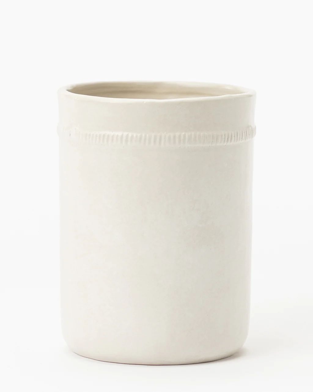 Dashed Ceramic Crock | McGee & Co.