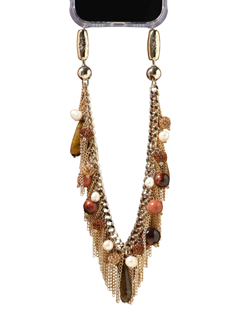 Fringe and Pendant Wristlet | At Present