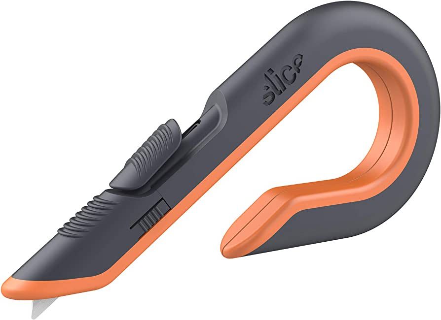 Slice - 10400 Box Cutter, 3 Position Manual Button with Ceramic Blade, Locking blade | Amazon (US)