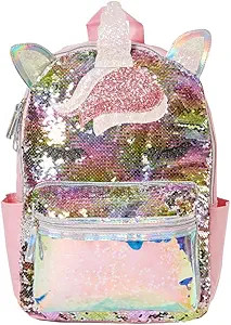CLUB LIBBY LU Unicorn Flip Sequin Backpack for Girls | Amazon (US)