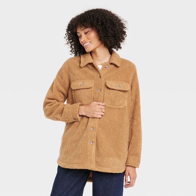 Women's Button-Down Shacket Blazer - Universal Thread™ | Target