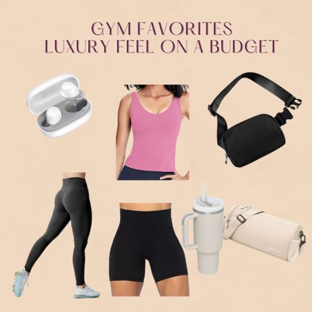 Gym fits on a budget! Looks cute and save money. 

#LTKunder50 #LTKFind #LTKfit