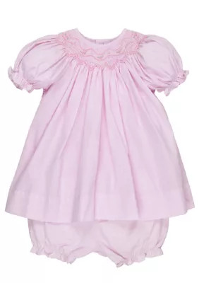 Baby Girls Smocked Gingham Dress | Belk