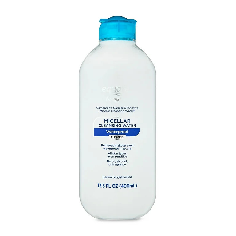 Equate Micellar Cleansing Water for a Gentle Makeup Removal, Fragrance Free, 13.5 fl oz, Compare ... | Walmart (US)