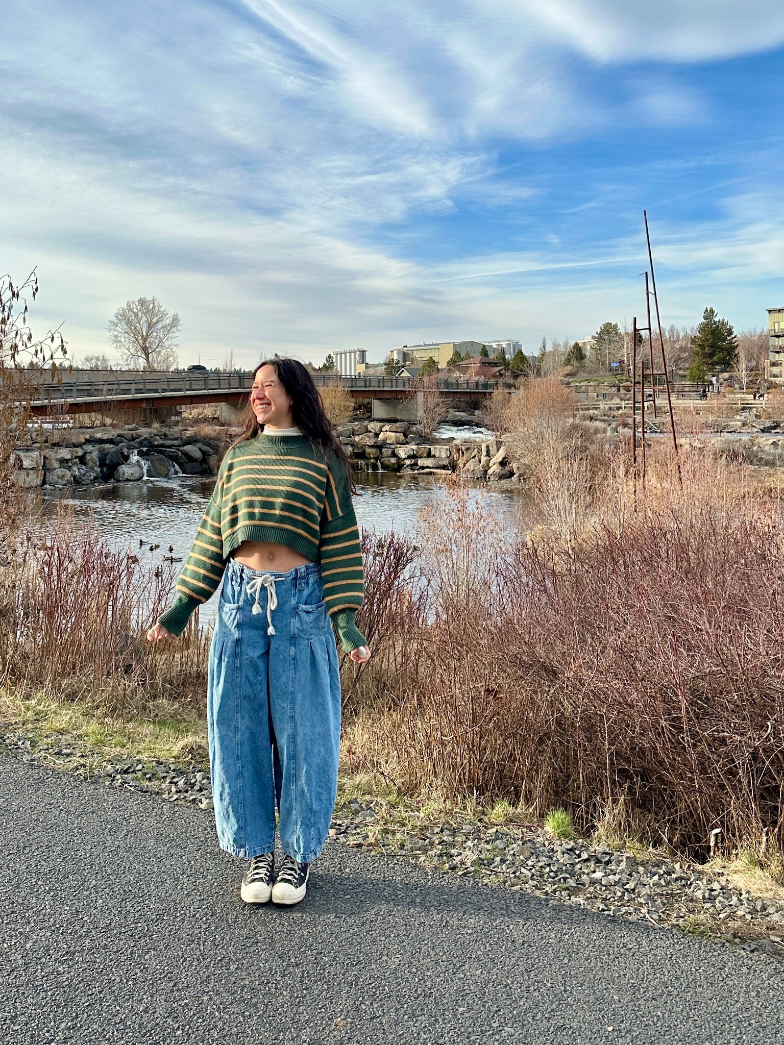 Sunny still cold and you don’t want to wear a jacket? Layer two sweaters!
Tops: Small (TTS)
Bottoms: Small (TTS)
Shoes: women’s 8.5 (TTS)

#LTKStyleTip #LTKSaleAlert #LTKSpringSale