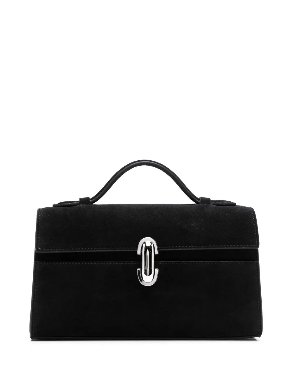 Savette  suede-leather Tote Bag | Black | FARFETCH | Farfetch Global