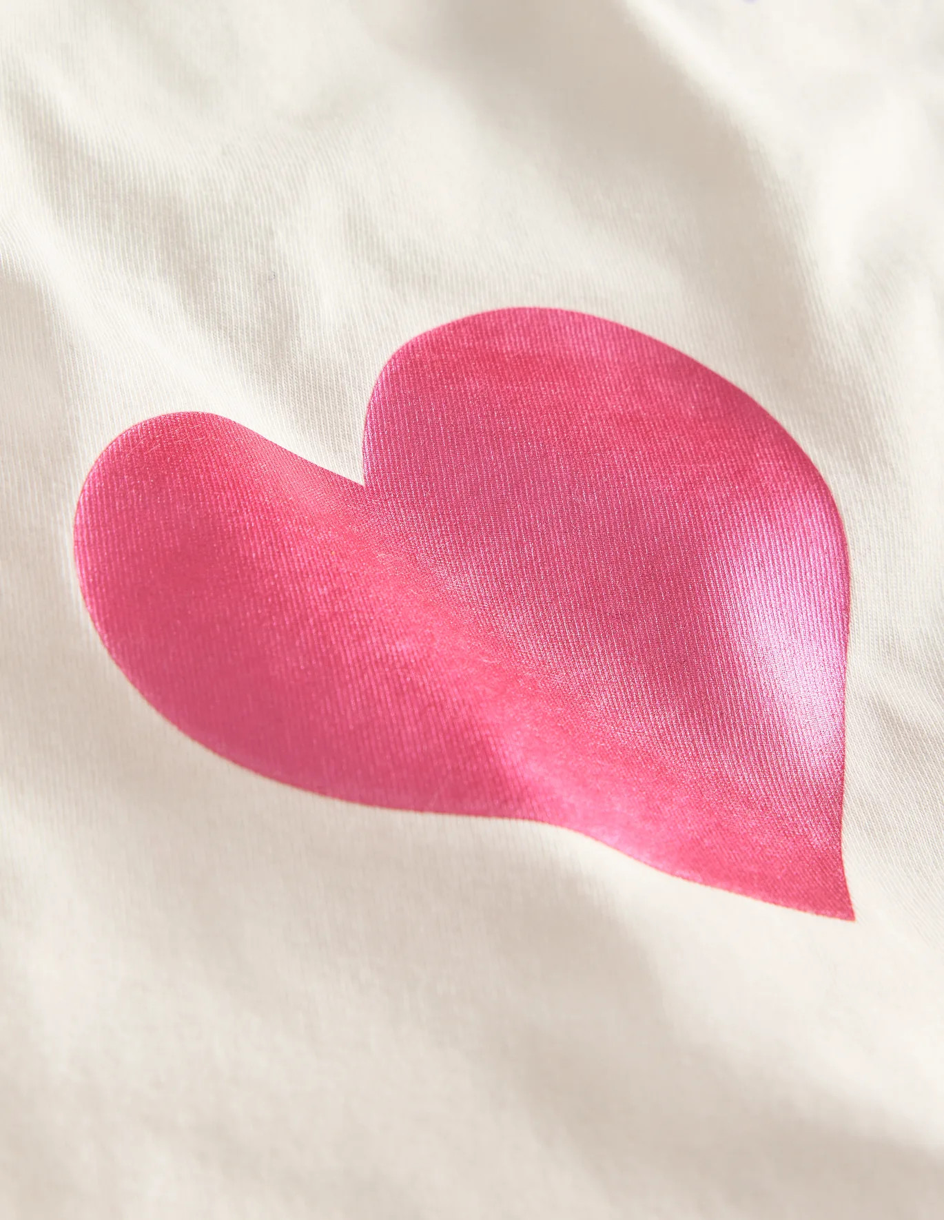 Colourblock Raglan T-shirt - Topaz Green Multi Hearts | Boden US | Boden (US)