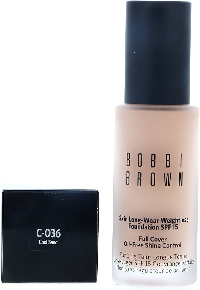 Skin Long Wear Weightless Foundation SPF 15-2.25 Cool Sand by Bobbi Brown for Women - 1 oz Founda... | Amazon (US)