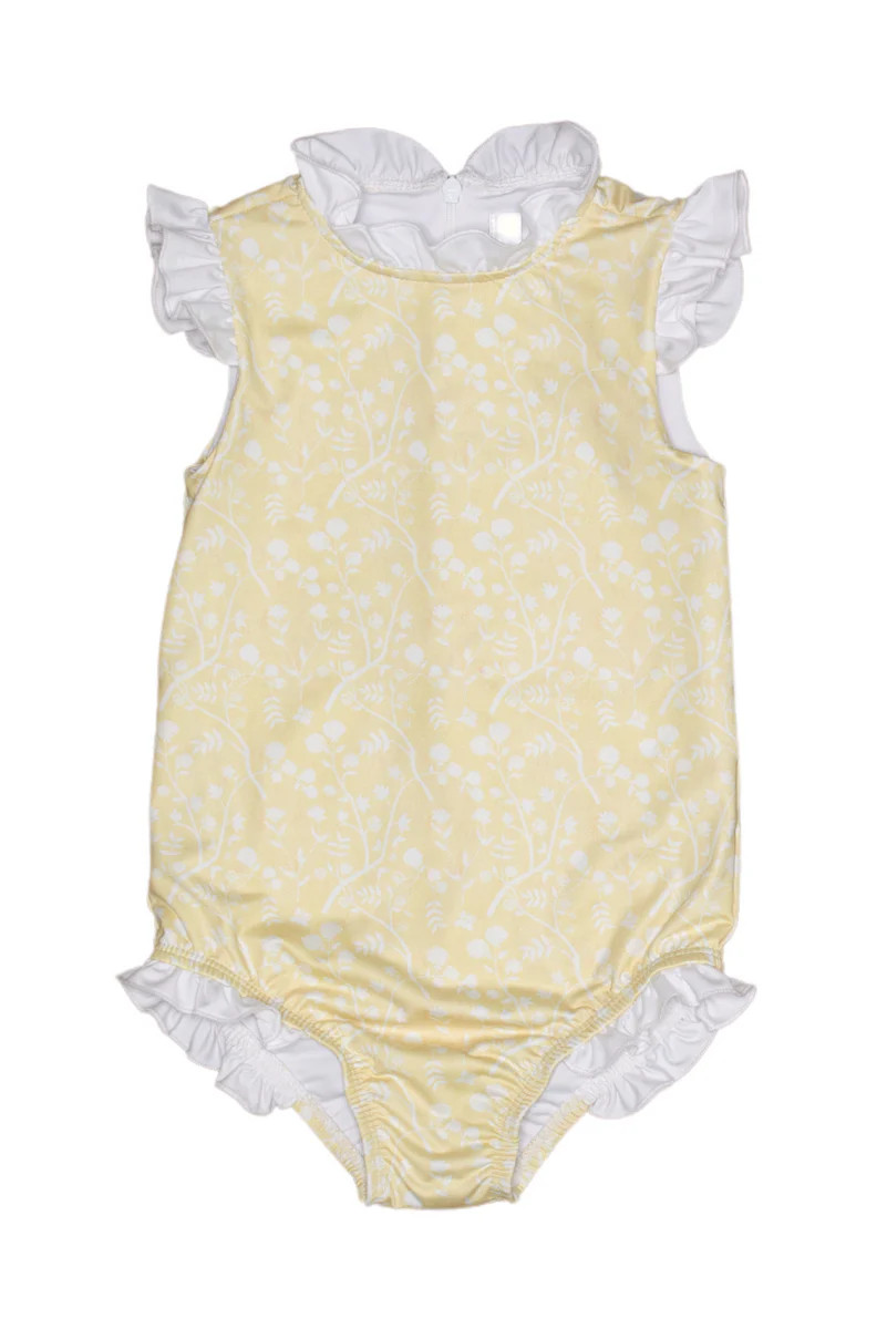 Bingley Suit in Emma Chinoiserie Wheat | Sun House Children's