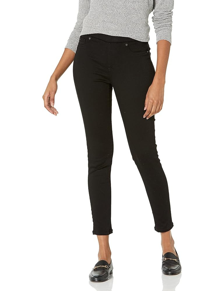 Amazon Essentials Womens Mid-Rise Stretch Pull-On Jegging - Discontinued Colors | Amazon (US)