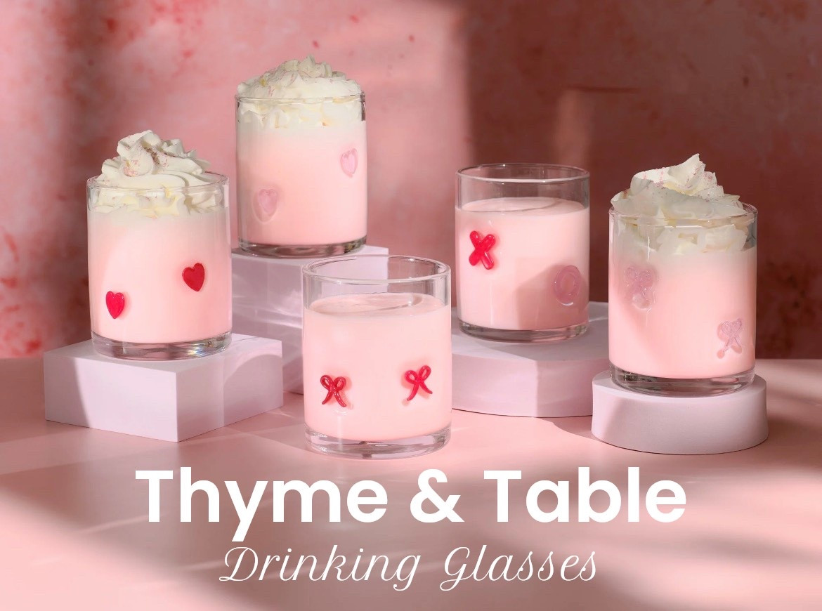 Walmart has the cutest icon drinking glasses that look just like that more expensive ones! Great for Valentines! 

#LTKFindsUnder50 #LTKSeasonal #LTKHome