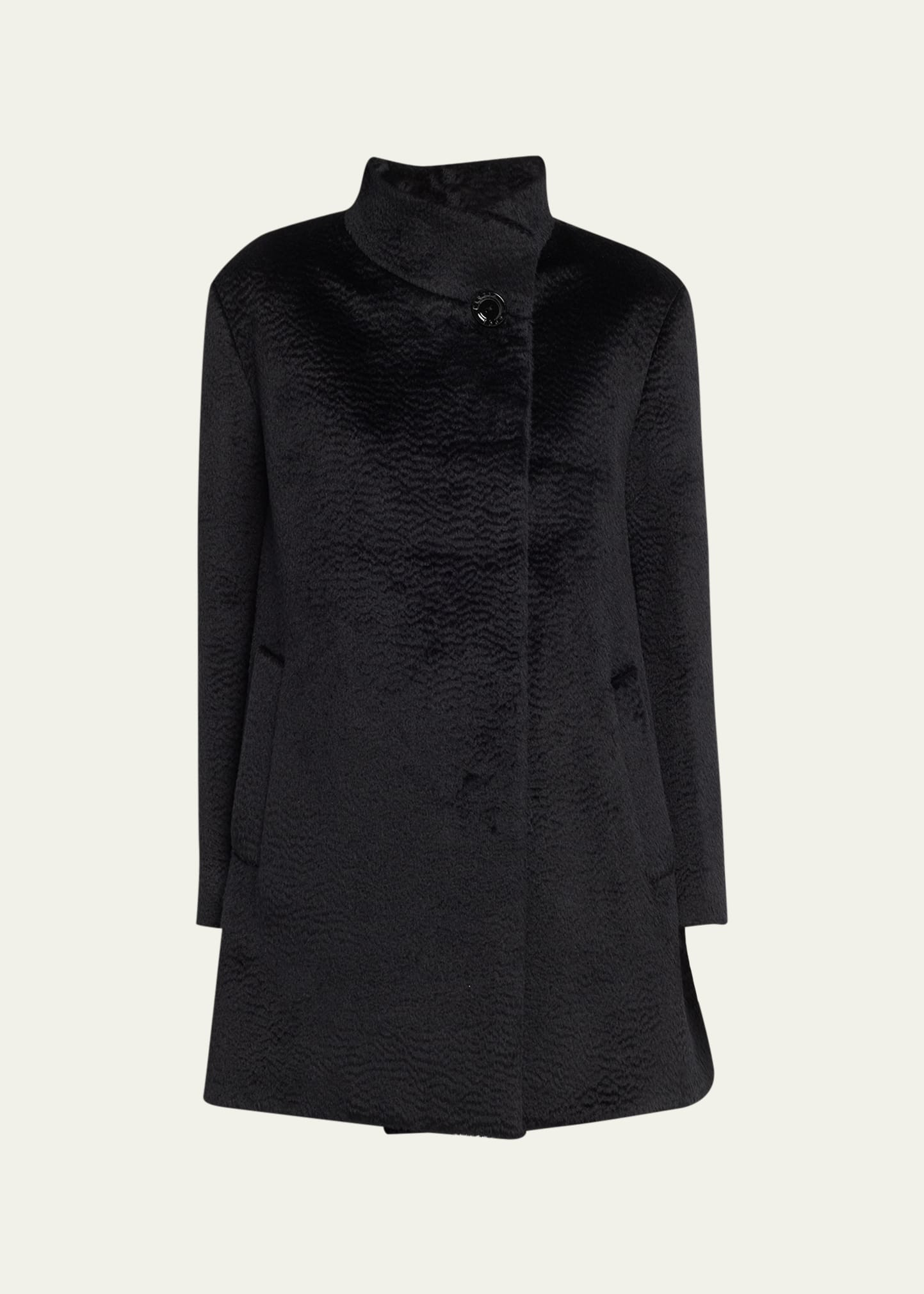 Cinzia Rocca Short Wool Car Coat | Bergdorf Goodman