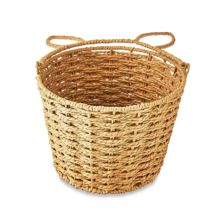 Easter Natural Paper Rope Basket with Bunny Ears, by Way To Celebrate | Walmart (US)