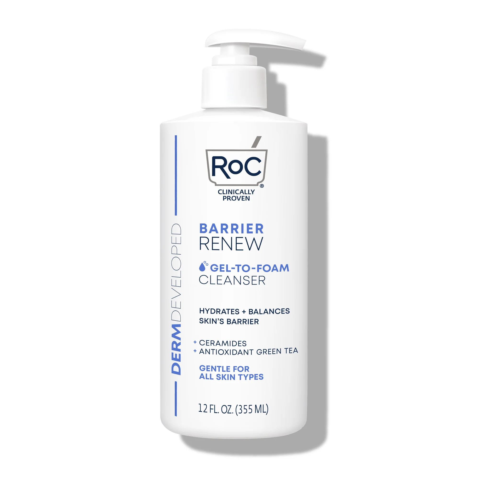 Barrier Renew Gel-To-Foam Cleanser | Roc Skincare