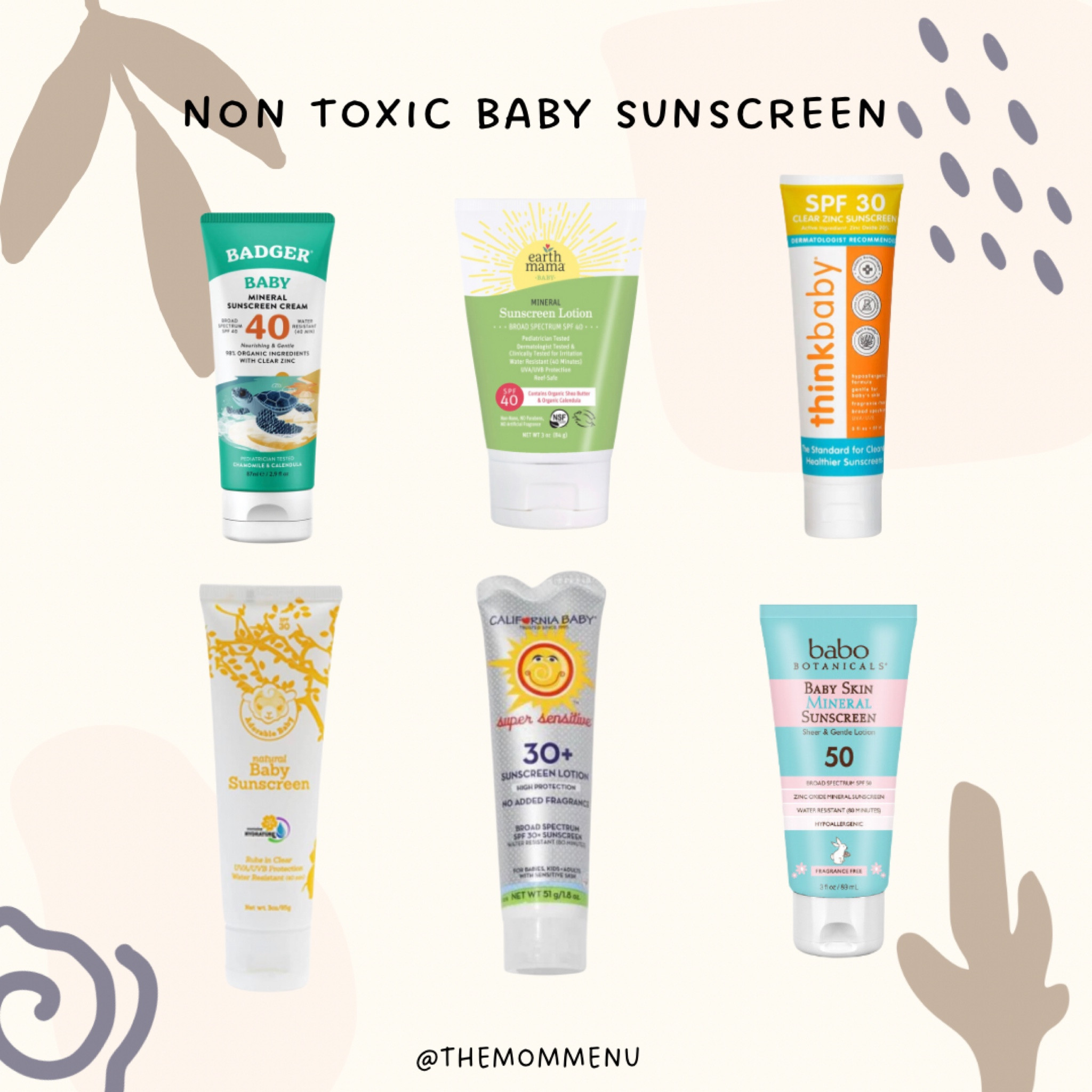 #nontoxicsunscreen #nontoxicbabysunscreen #babysunscreen 

#LTKfamily #LTKbaby #LTKbump