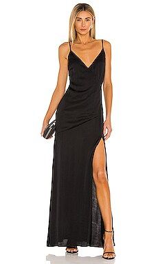 Lovers and Friends Westlake Maxi Dress in Black from Revolve.com | Revolve Clothing (Global)