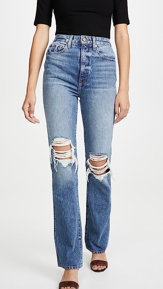 Khaite Danielle High Rise Stovepipe Jeans | SHOPBOP | Shopbop