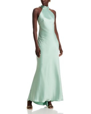 Sleeveless Satin Gown - Exclusive | Bloomingdale's (US)
