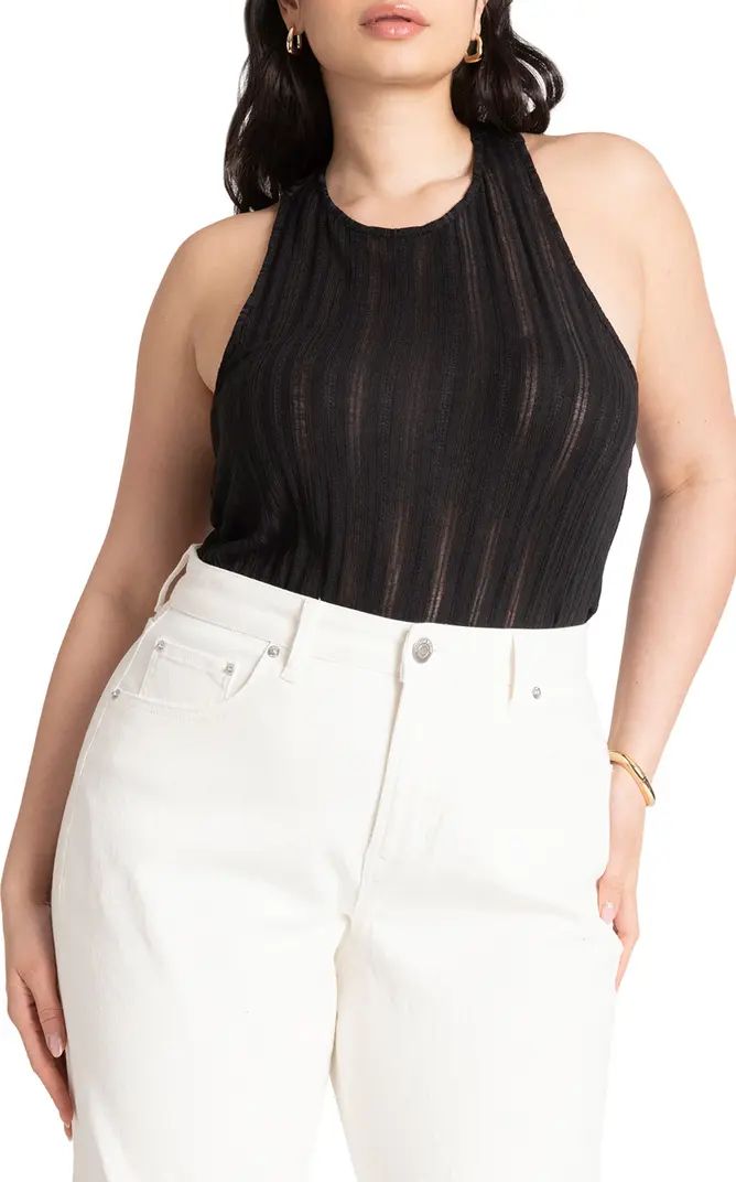 ELOQUII Twist Racerback Tank | Nordstrom | Nordstrom