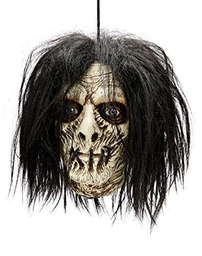 Spirit Halloween Hocus Pocus Billy Butcherson Hanging Head Decoration | Officially Licensed | Halloween Décor | Horror Décor | Amazon (US)