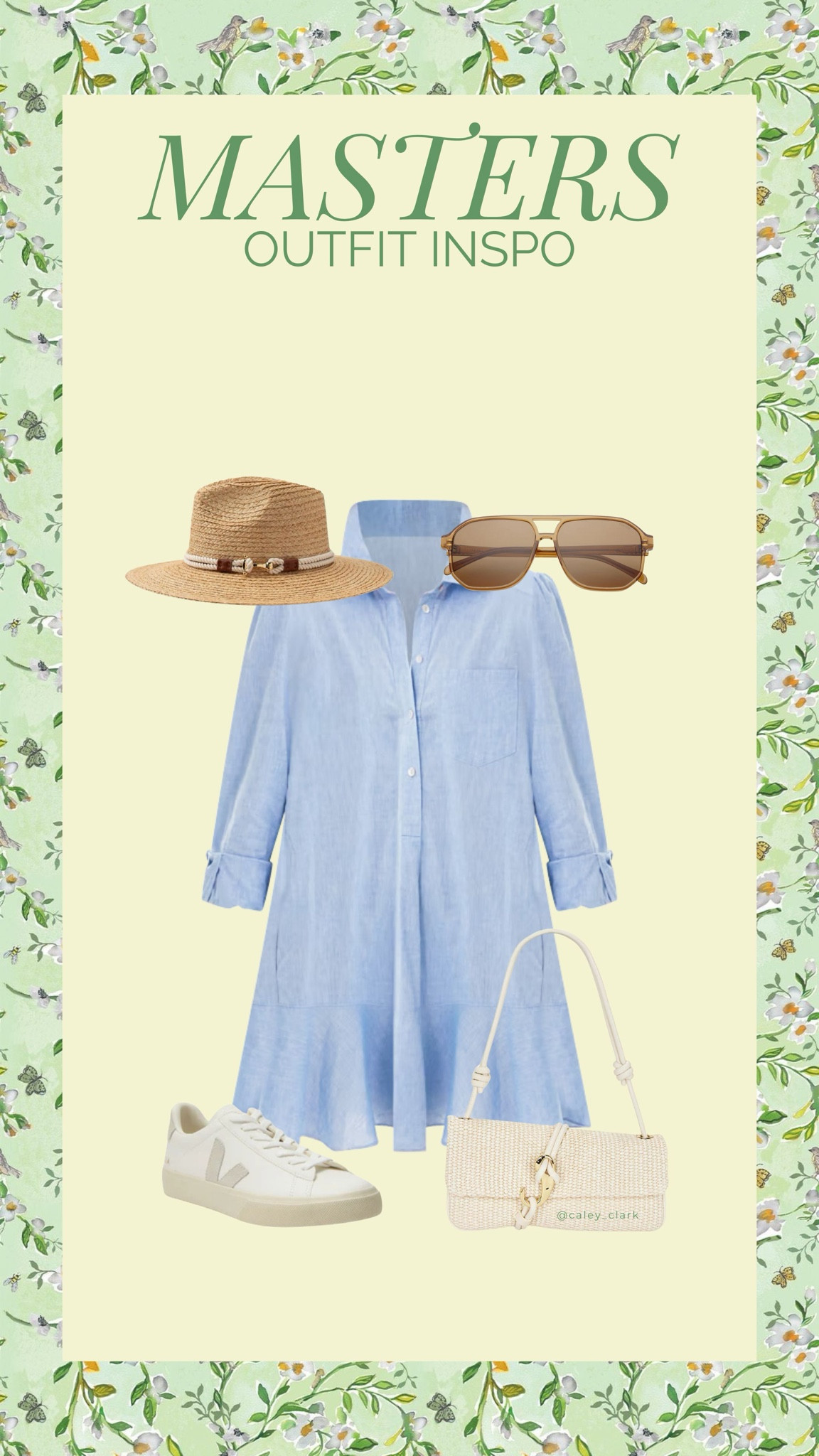 Masters golf tournament outfit inspo ⛳️💛

#LTKStyleTip 