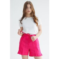 Loose Linen Shorts Elastic Waist Summer Loungewear | Etsy (US)