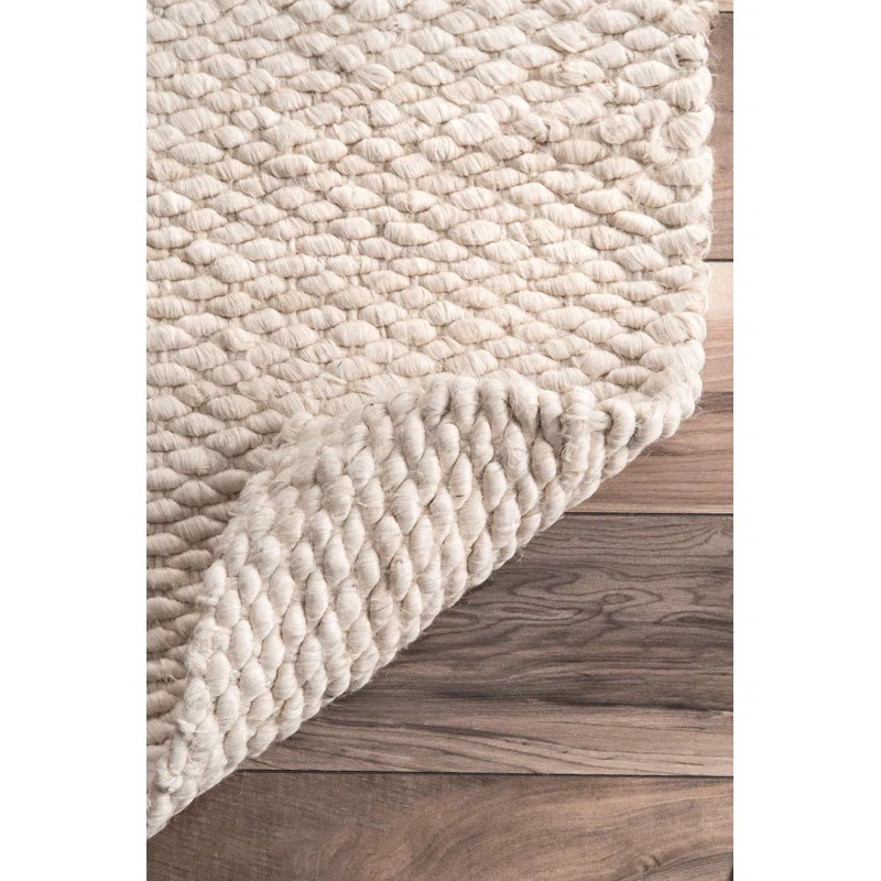 Beckett Handmade Tufted Jute/Sisal Off White Area Rug | Wayfair North America