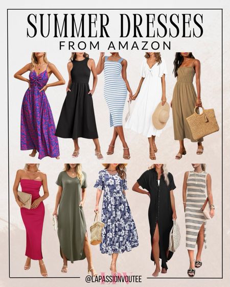 Maximize your summer style without maxing out your budget! Explore Amazon's collection of long dresses under $50. From breezy maxis to elegant evening gowns, discover a plethora of options to suit every summer occasion. Stay effortlessly chic all season long while keeping your wallet happy. Dive into summer fashion now!

#LTKstyletip #LTKfindsunder50 #LTKSeasonal